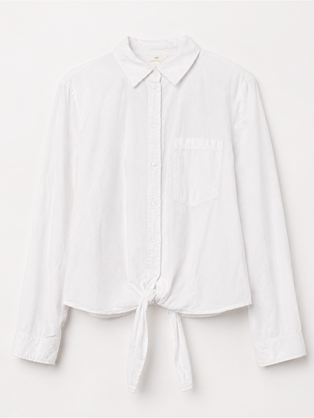 H&M White Collared Button Shirt